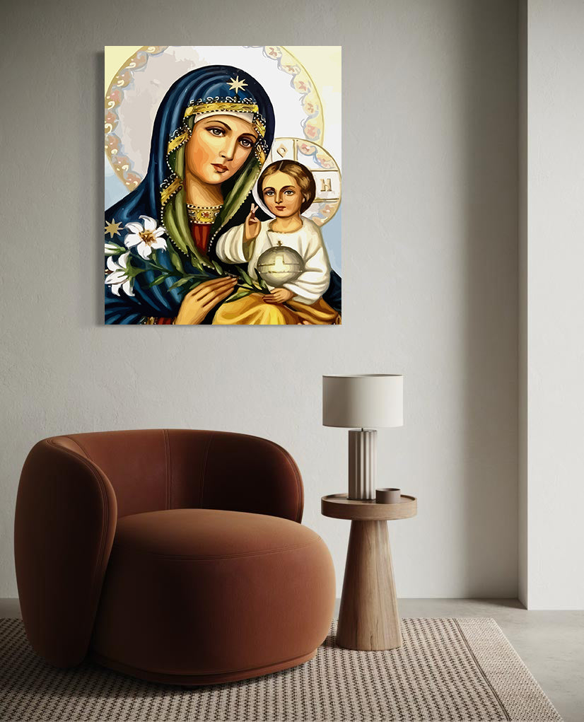 Set Pictură pe numere – Maica Domnului 6032