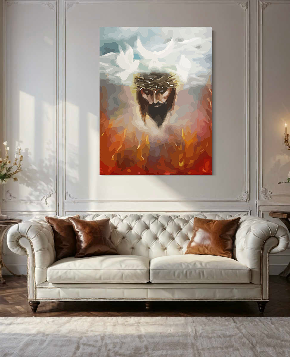 Set Pictură pe numere – Isus Hristos Portret 6033