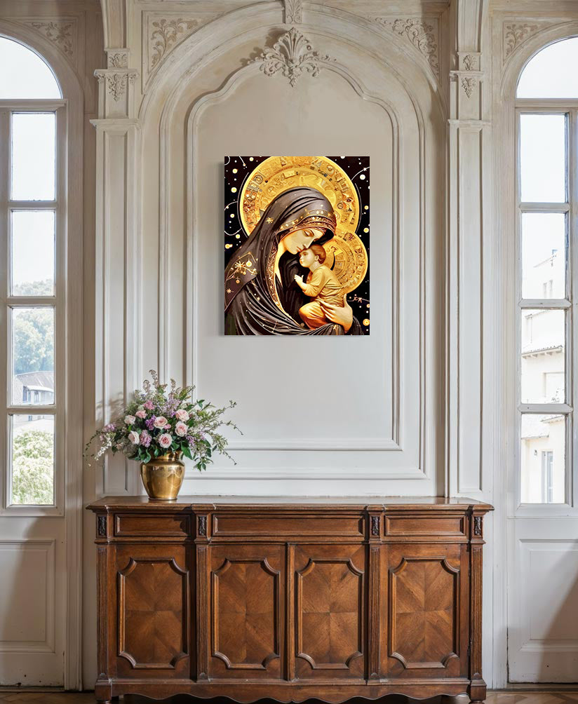 Set Pictură pe numere – Maica Domnului 6040