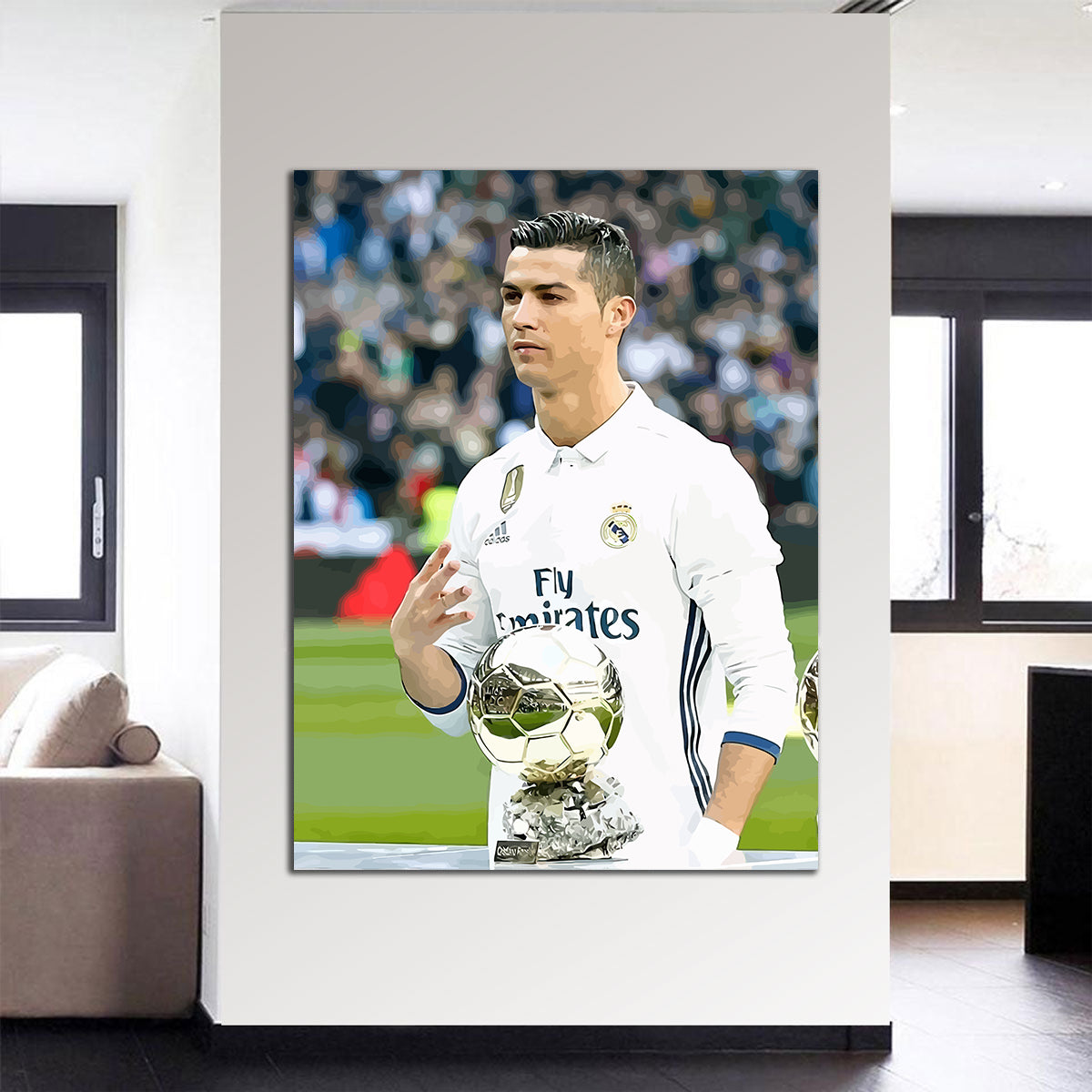 Set Pictură pe numere - Cristiano Ronaldo