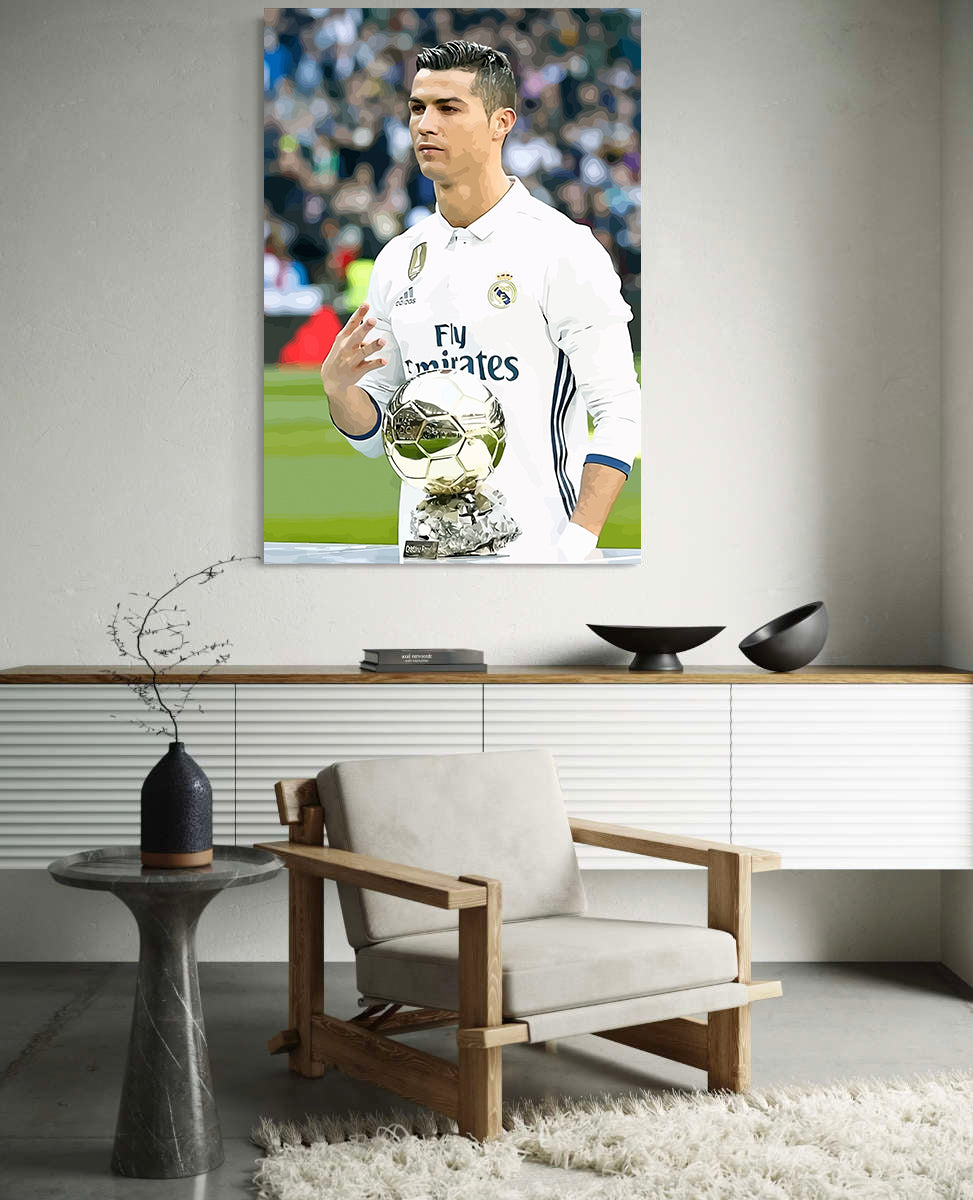 Set Pictură pe numere - Cristiano Ronaldo