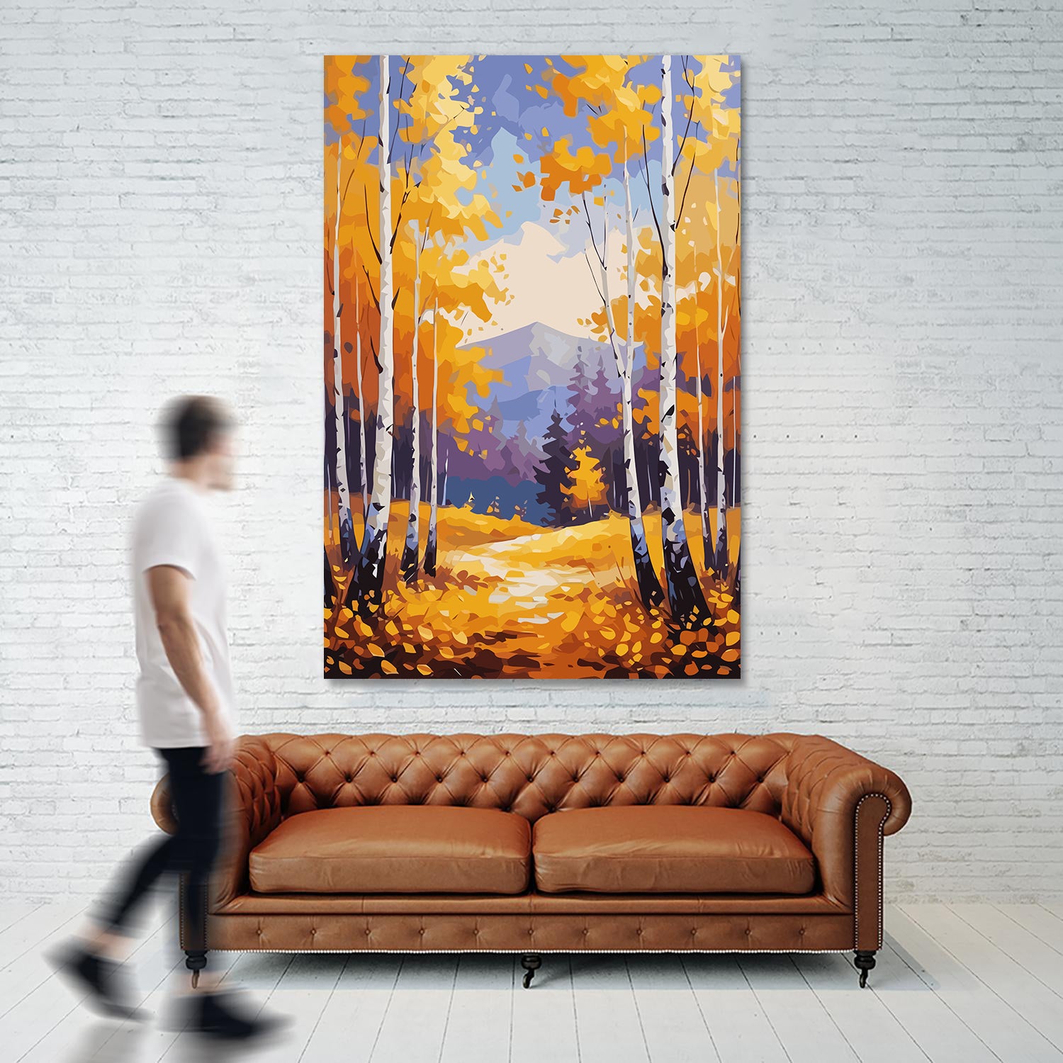 Set Pictură pe numere – Peisaj de Toamnă 6062