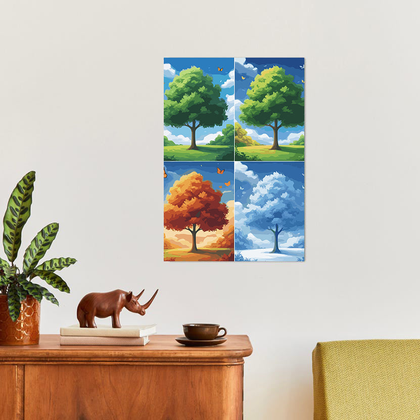 Set Pictură pe numere – Patru Anotimpuri 6065