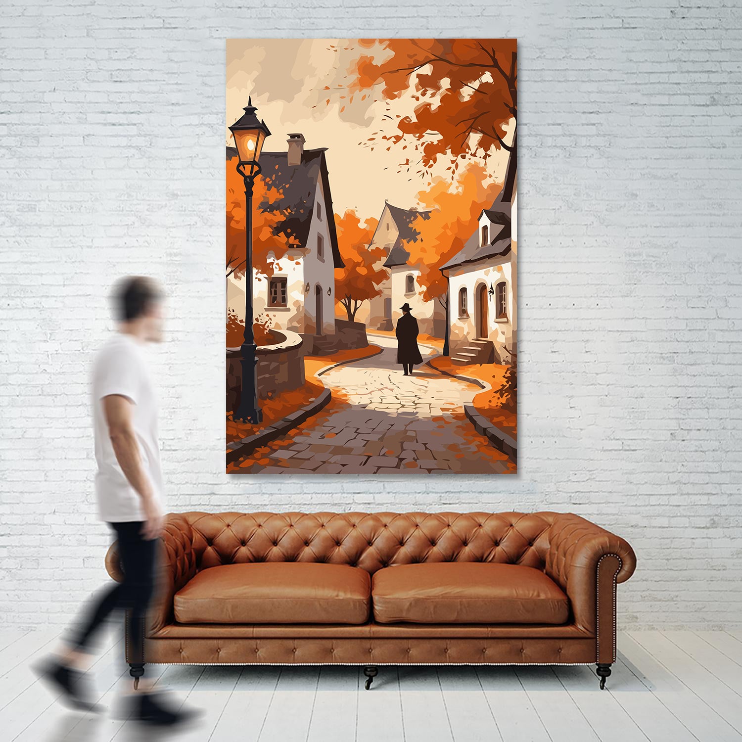 Set Pictură pe numere – Toamna în Oraș 6067