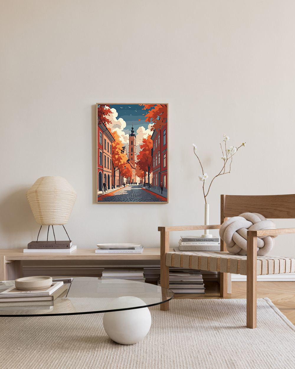 Set Pictură pe numere – Toamna în Oraș 6099