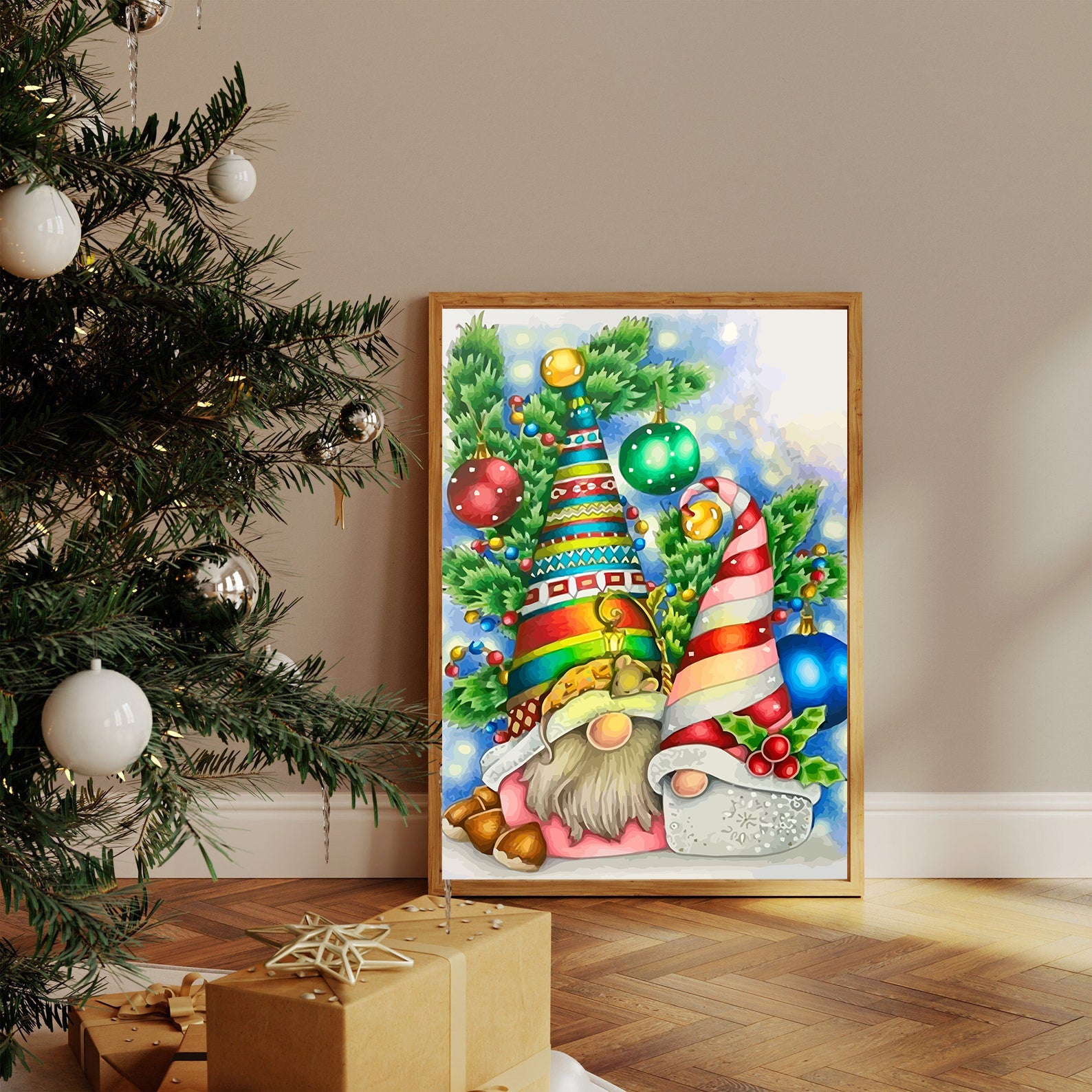 Pictura pe Numere – Decoratiuni De Craciun 6132