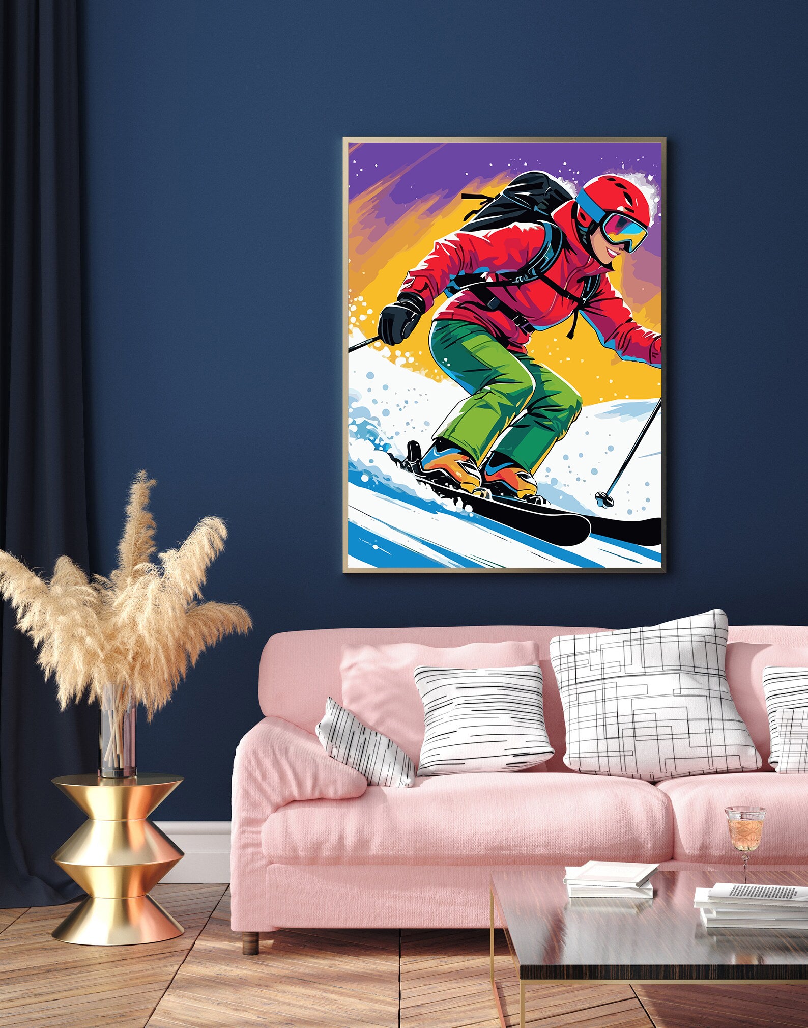 Set Pictură pe numere – Sport De Iarnă 6135