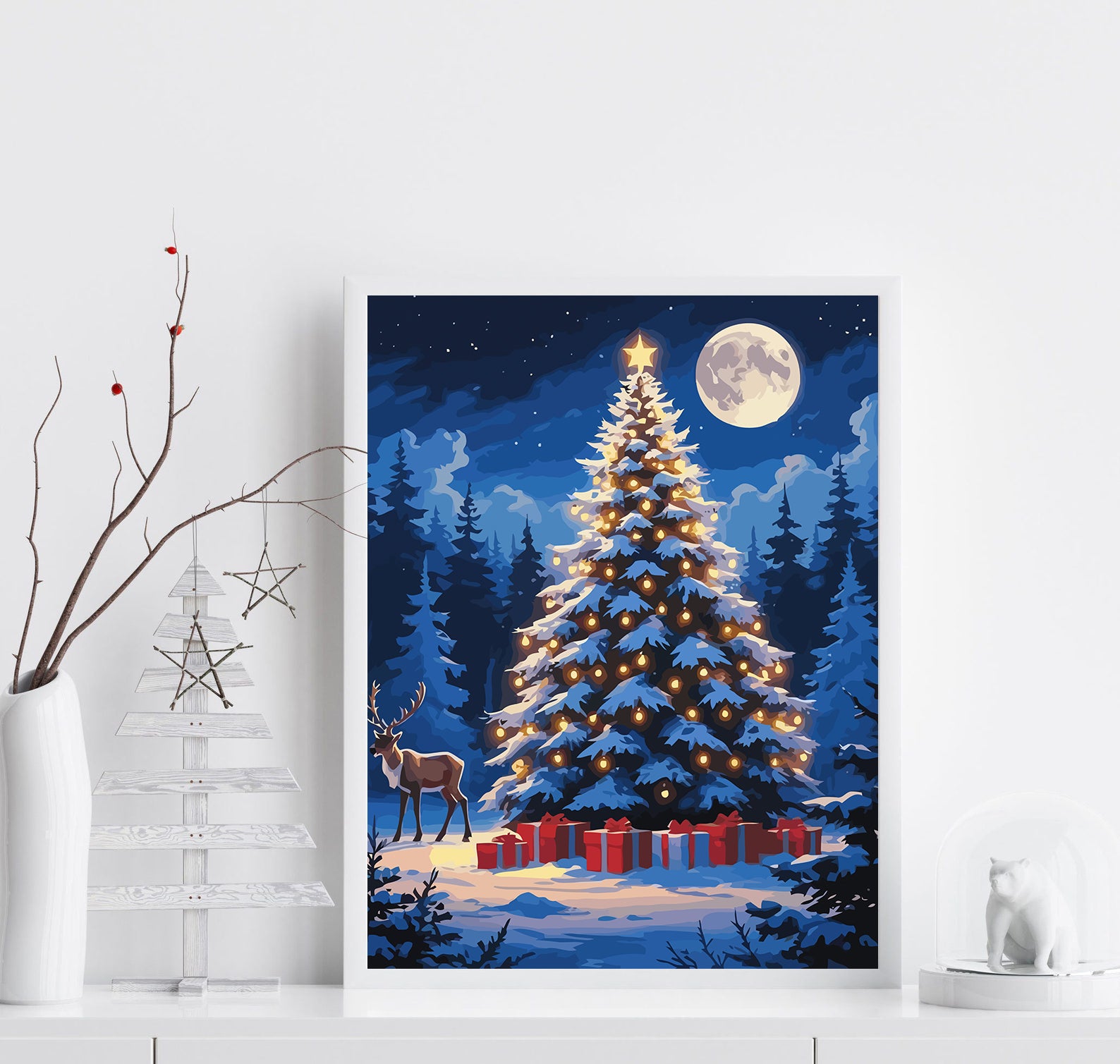 Set Pictură pe numere – Brad De Crăciun 6147