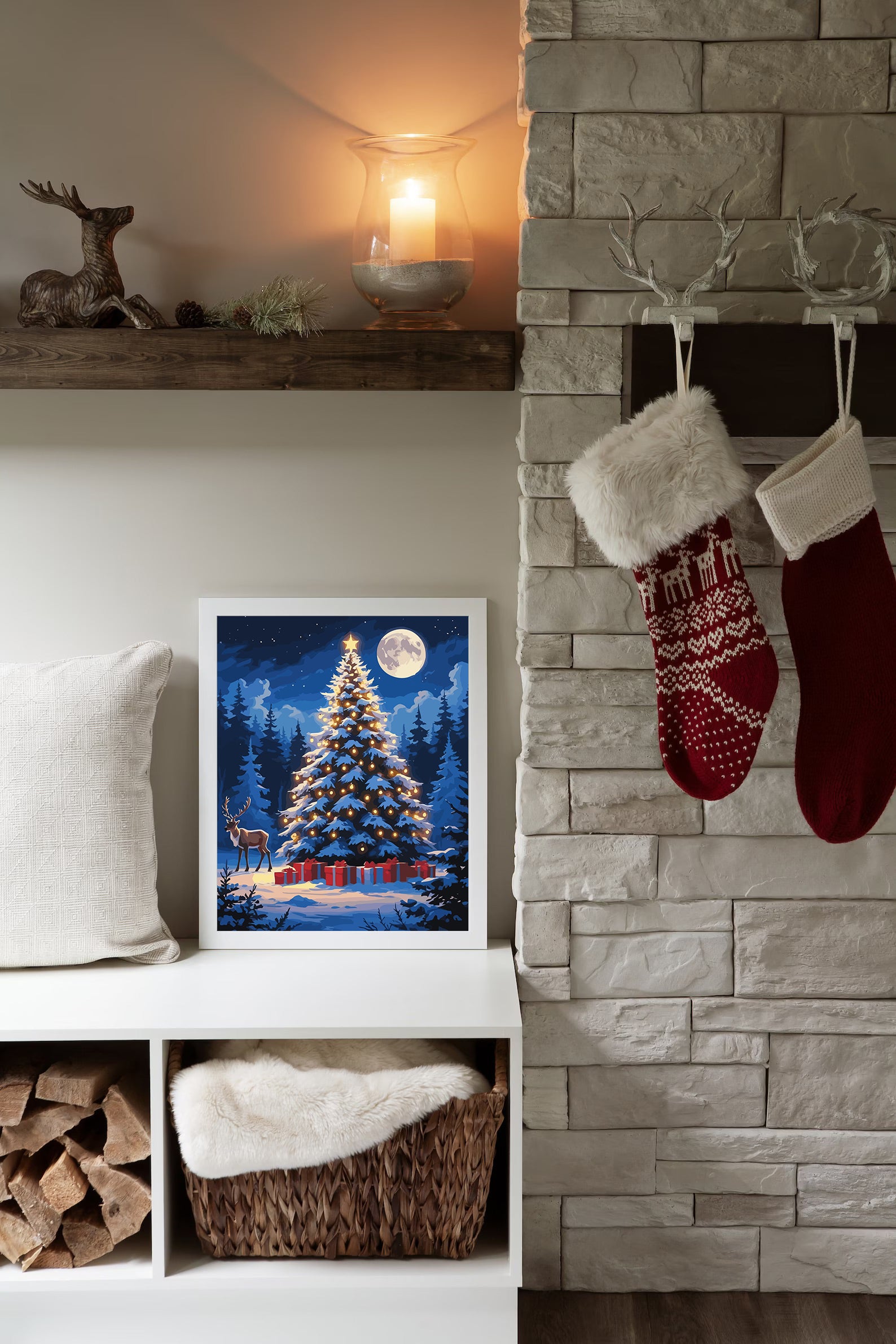 Set Pictură pe numere – Brad De Crăciun 6147