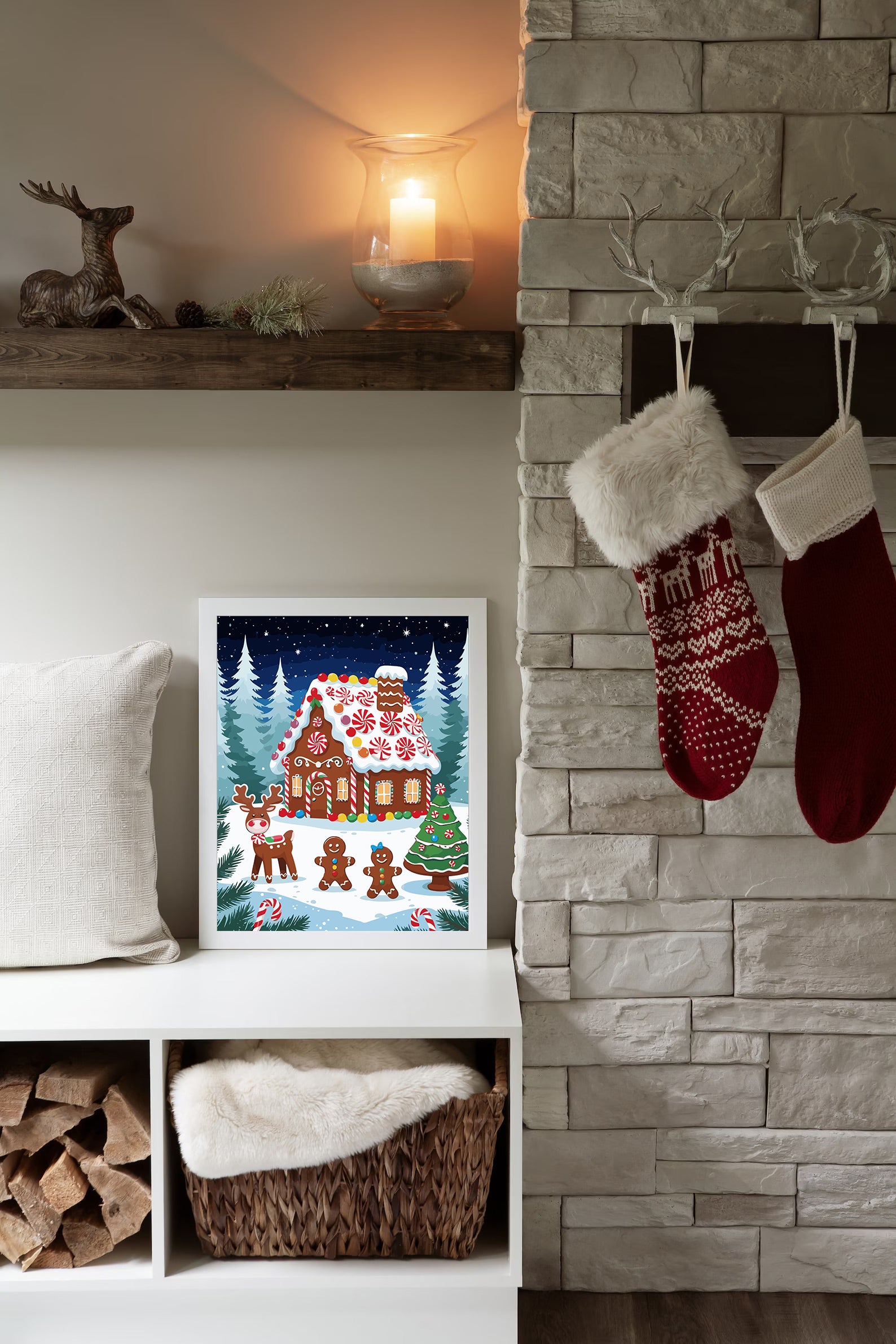 Set Pictură pe numere – Căsuță Din Tartă Dulce 6149