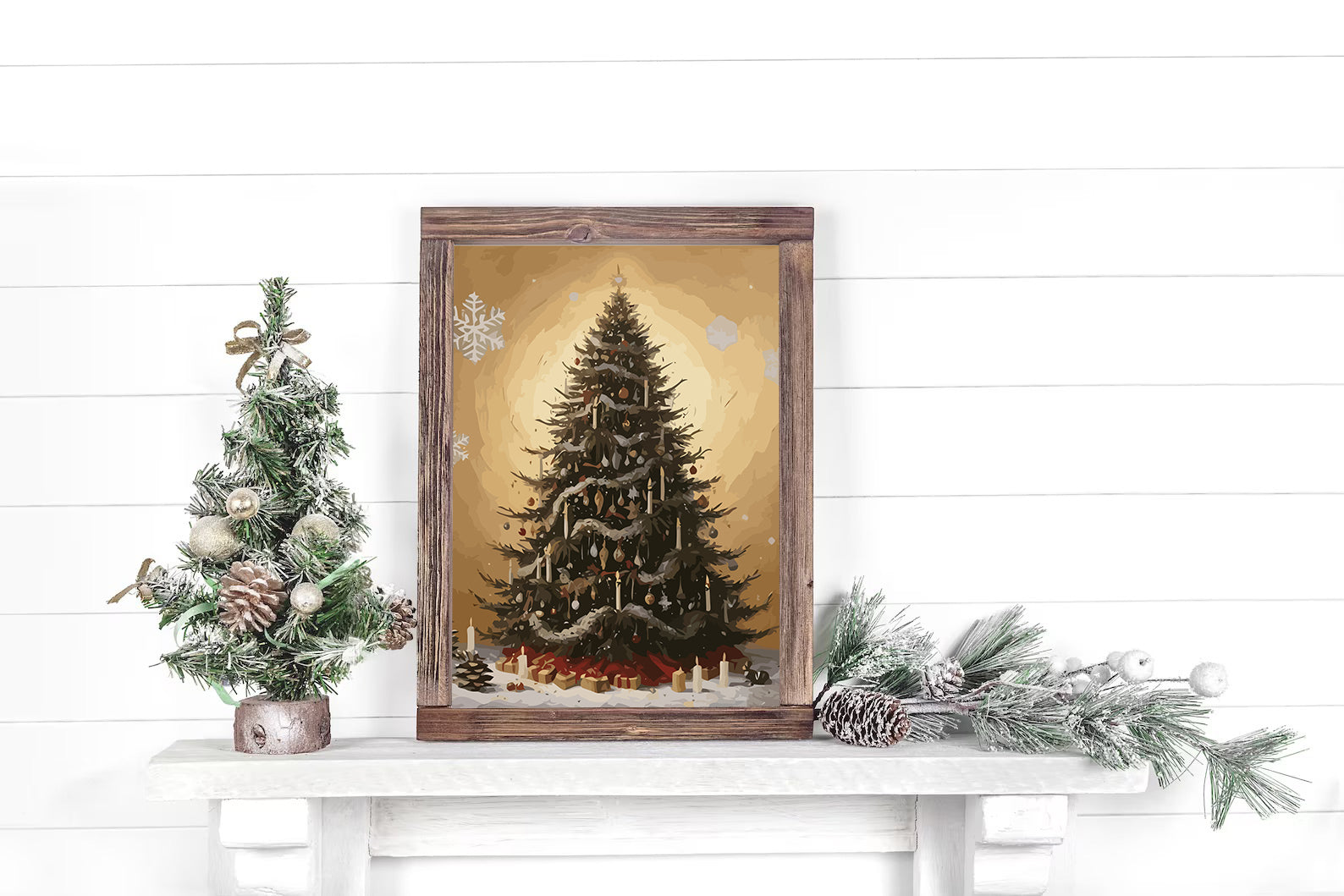 Set Pictură pe numere – Brad De Crăciun 6155