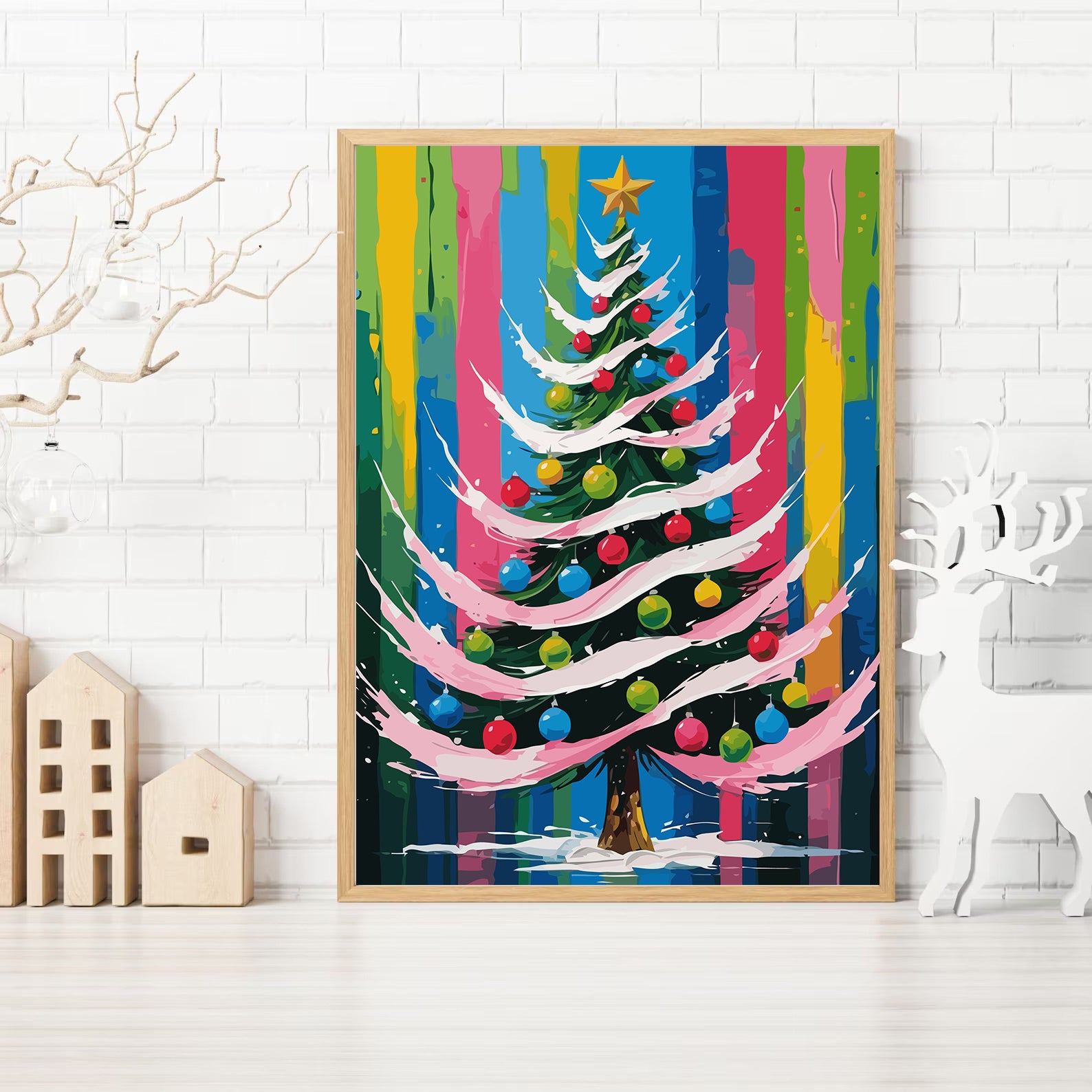 Set Pictură pe numere – Brad De Crăciun 6160