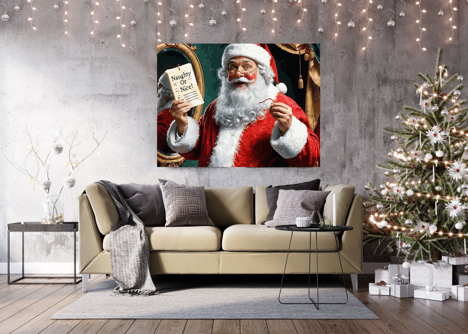 Set Pictură pe numere – Naughty Or Nice 6167