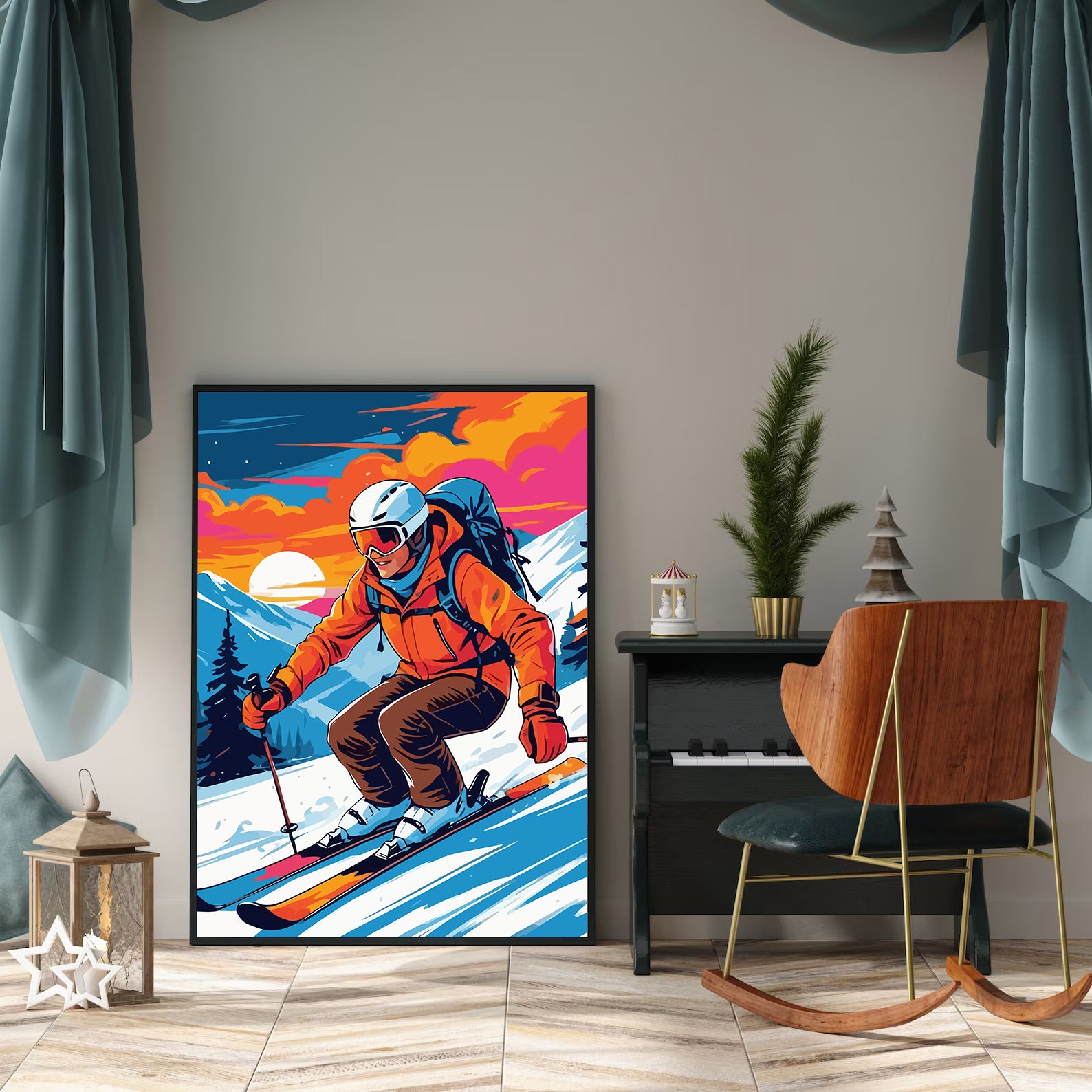 Set Pictură pe numere – Activități De Iarnă 6170