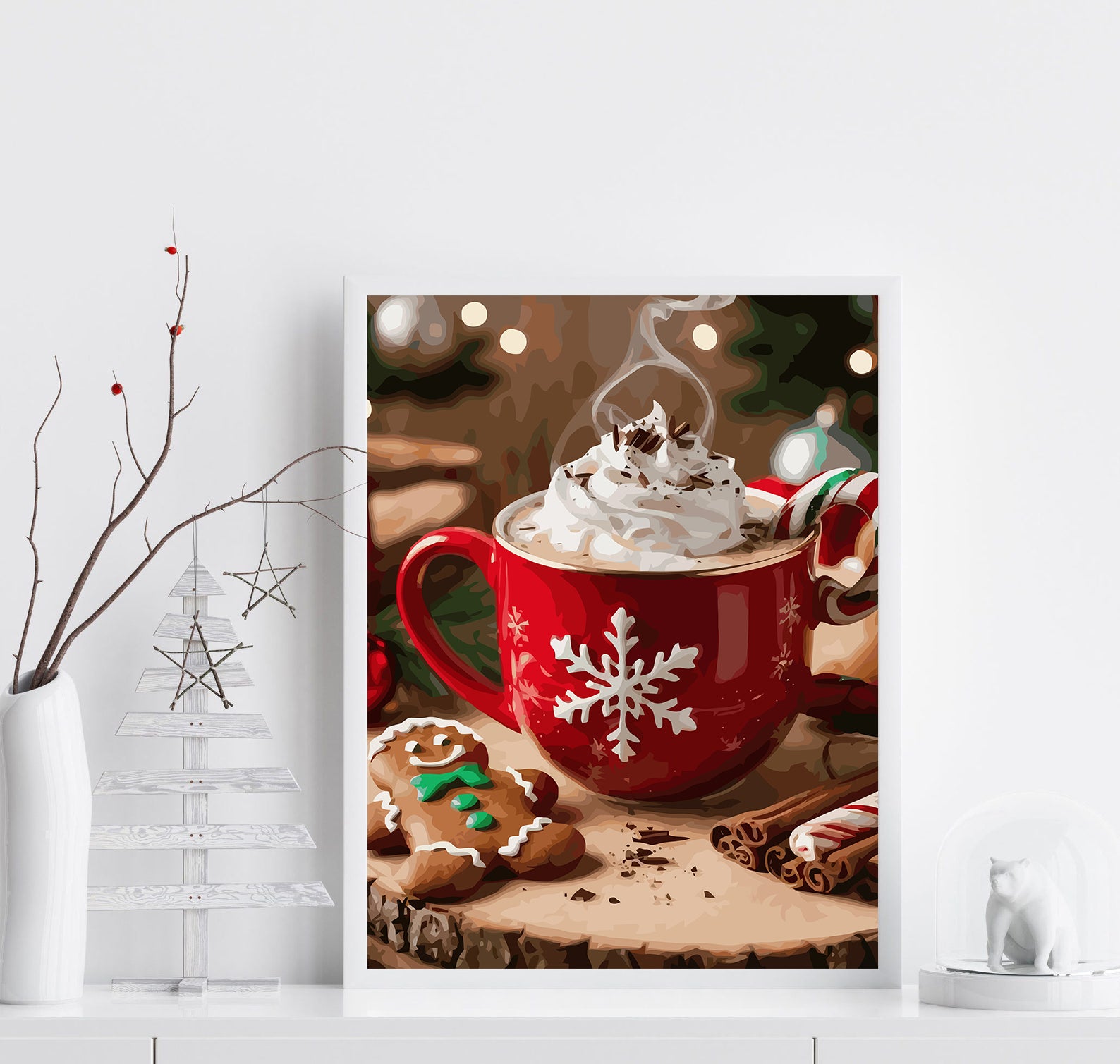 Set Pictură pe numere – Băutură Caldă 6177