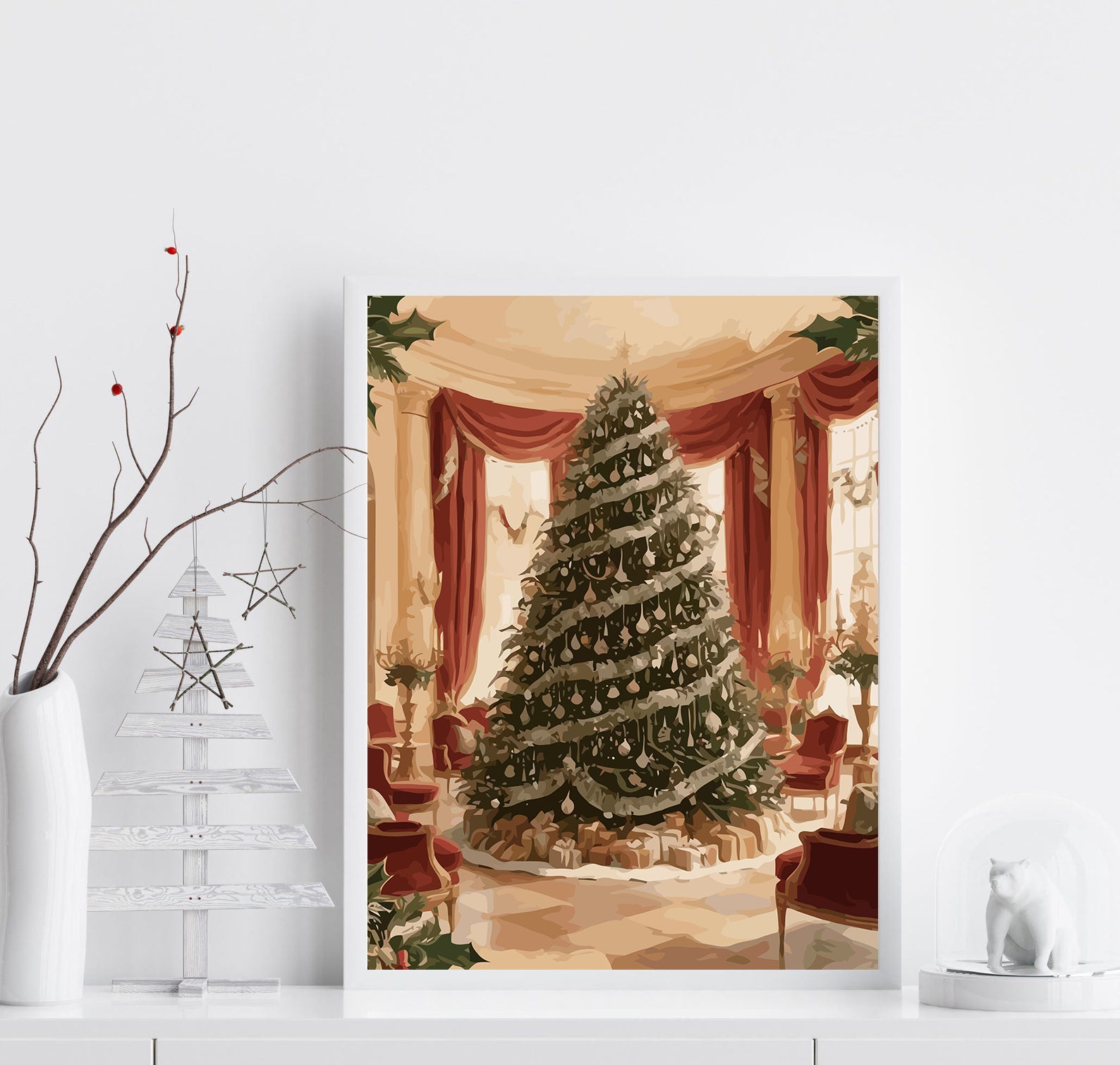 Set Pictură pe numere – Brad De Crăciun 6178