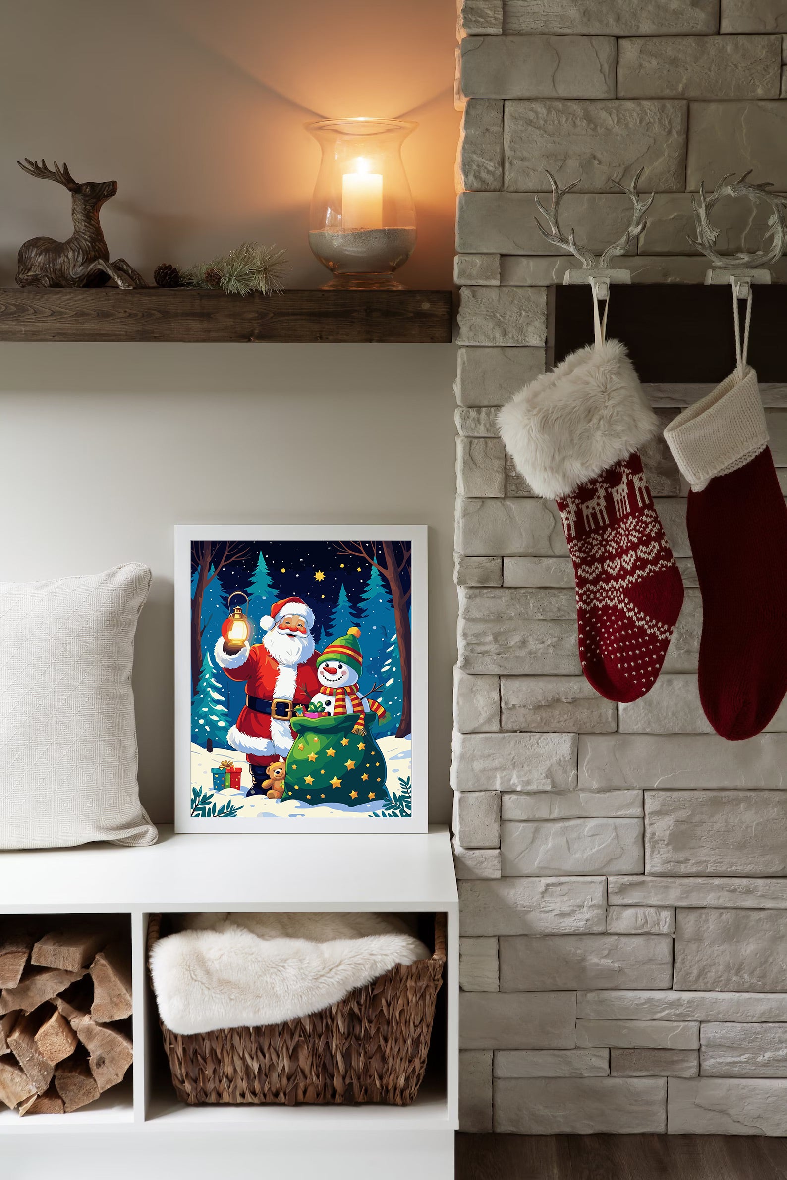 Set Pictură pe numere – Sărbători De Iarnă 6179