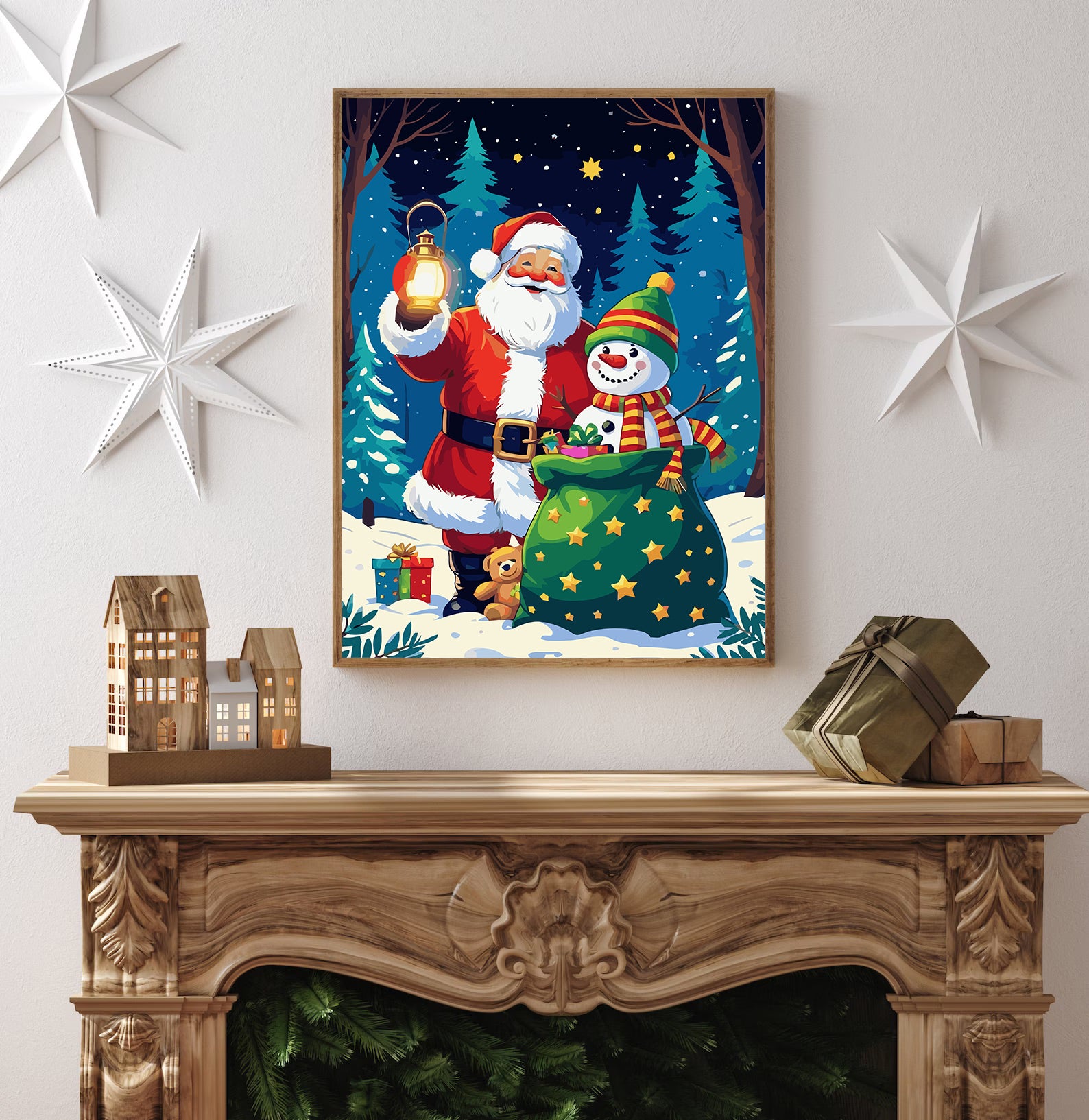 Set Pictură pe numere – Sărbători De Iarnă 6179