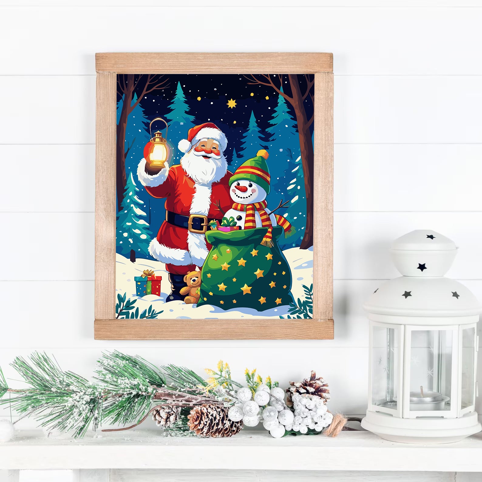 Set Pictură pe numere – Sărbători De Iarnă 6179