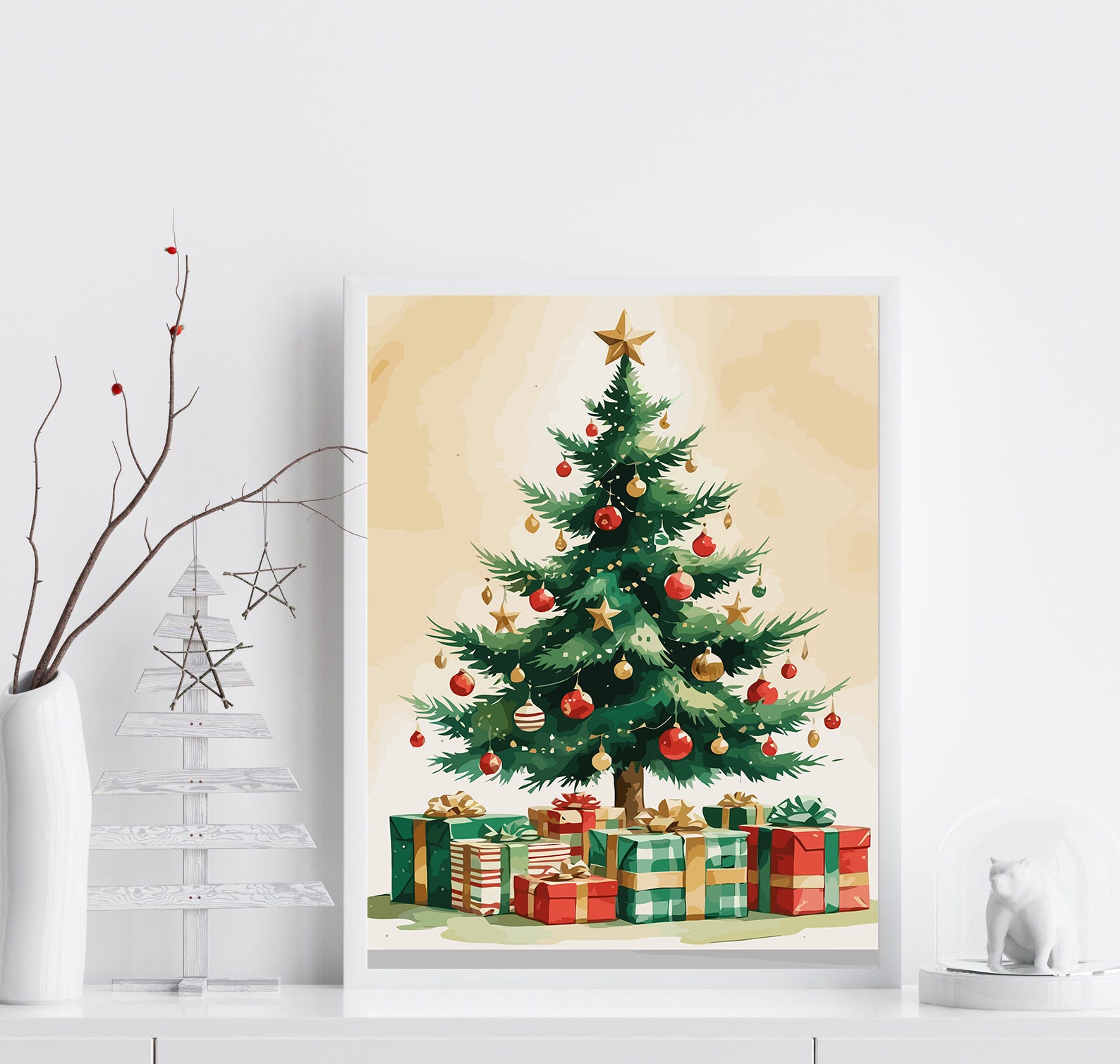 Set Pictură pe numere – Brad De Crăciun 6184