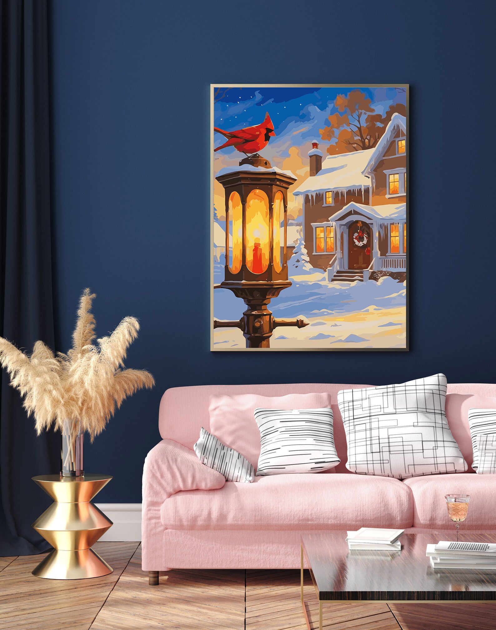 Set Pictură pe numere – Iarna În Oraș 6189