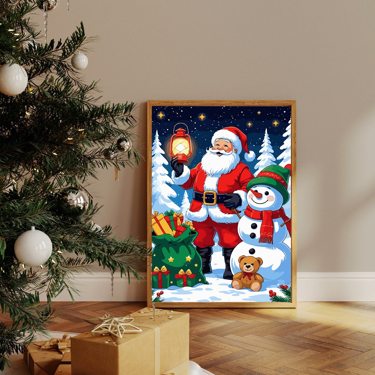 Set Pictură pe numere – Sărbători De Iarna 6190