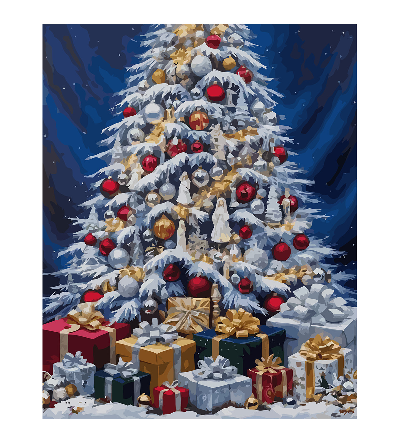 Set Pictură pe numere – Brad De Crăciun 6205