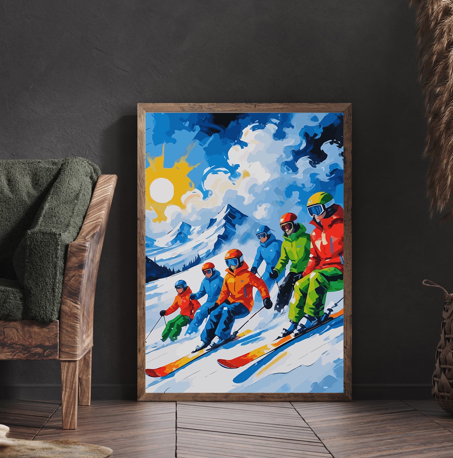 Set Pictură pe numere – Sport De Iarnă 6233