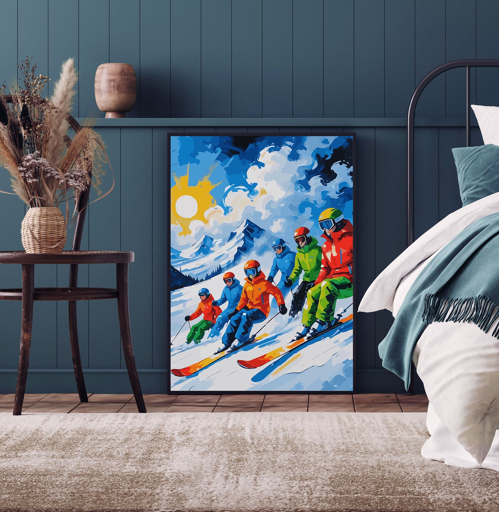 Set Pictură pe numere – Sport De Iarnă 6233