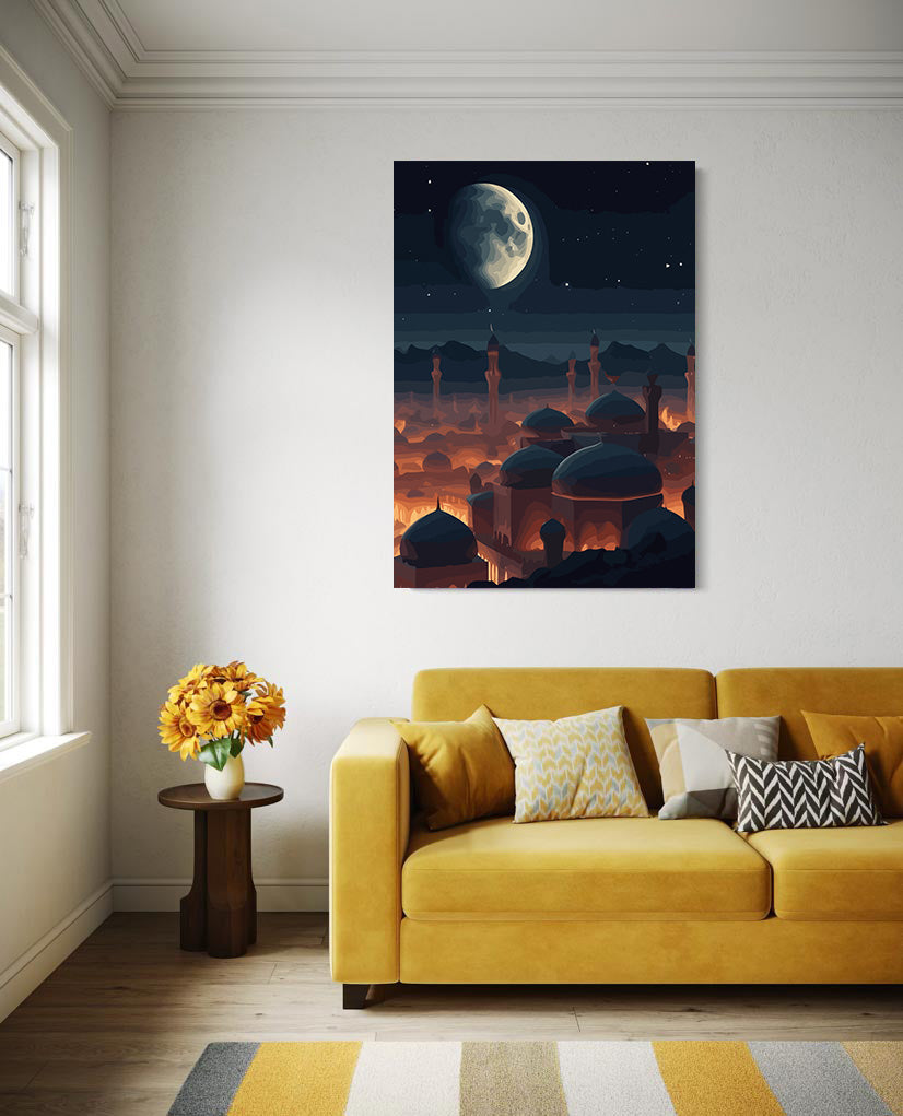 Set Pictură pe numere – Oraș Cu Moschee 6239