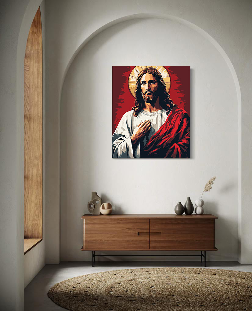 Set Pictură pe numere – Isus Hristos 6251