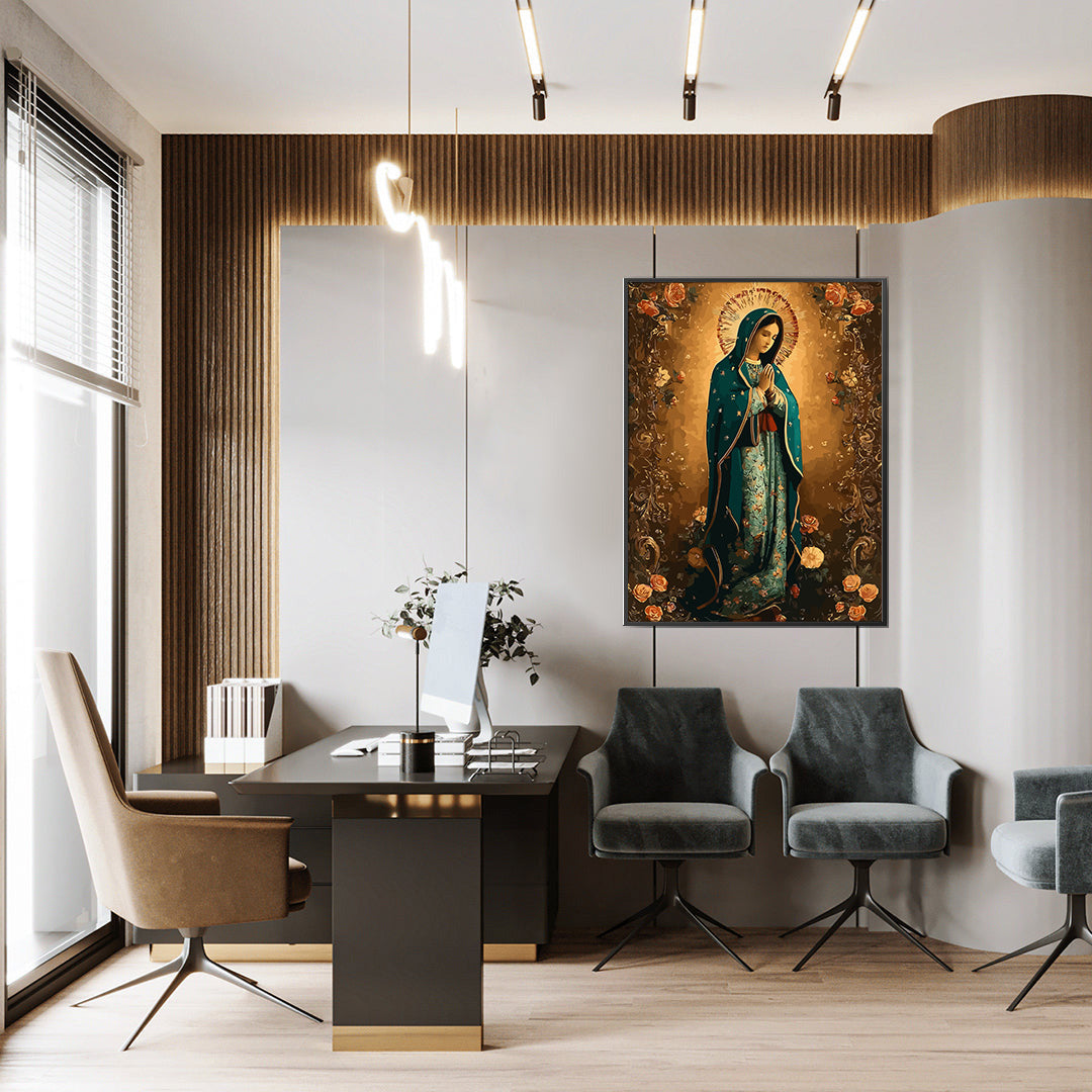 Set Pictură pe numere – Sfânta Fecioara De Guadalupe 6256