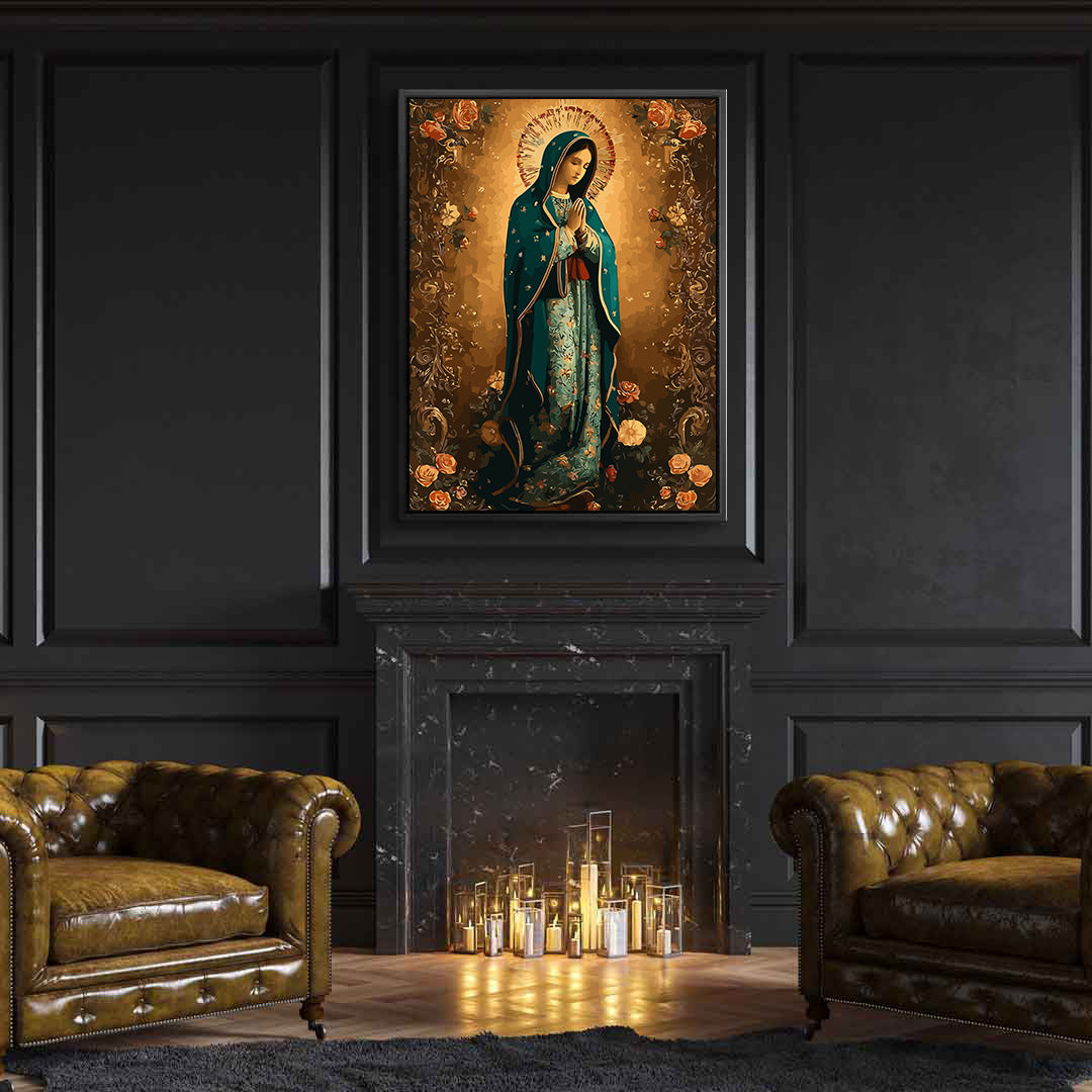 Set Pictură pe numere – Sfânta Fecioara De Guadalupe 6256