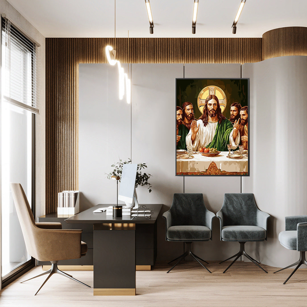 Set Pictură pe numere – Cina Domnului 6263