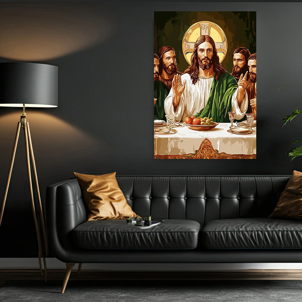 Set Pictură pe numere – Cina Domnului 6263
