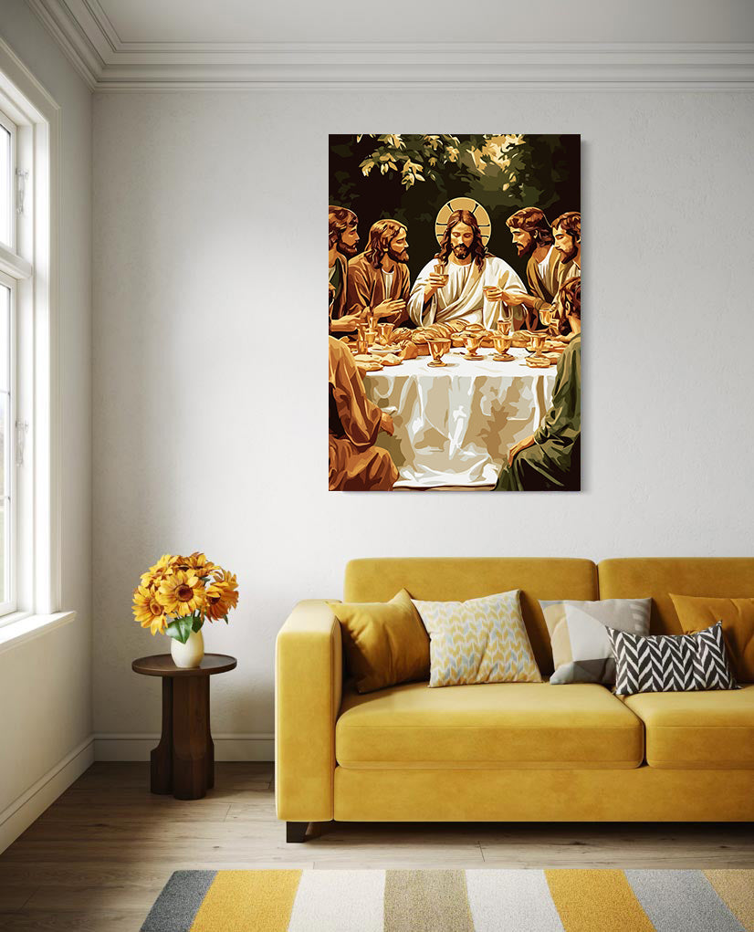 Set Pictură pe numere – Cina Domnului 6264