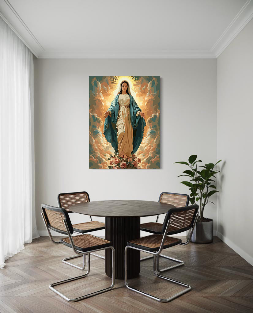 Set Pictură pe numere – Fecioara Maria 6273