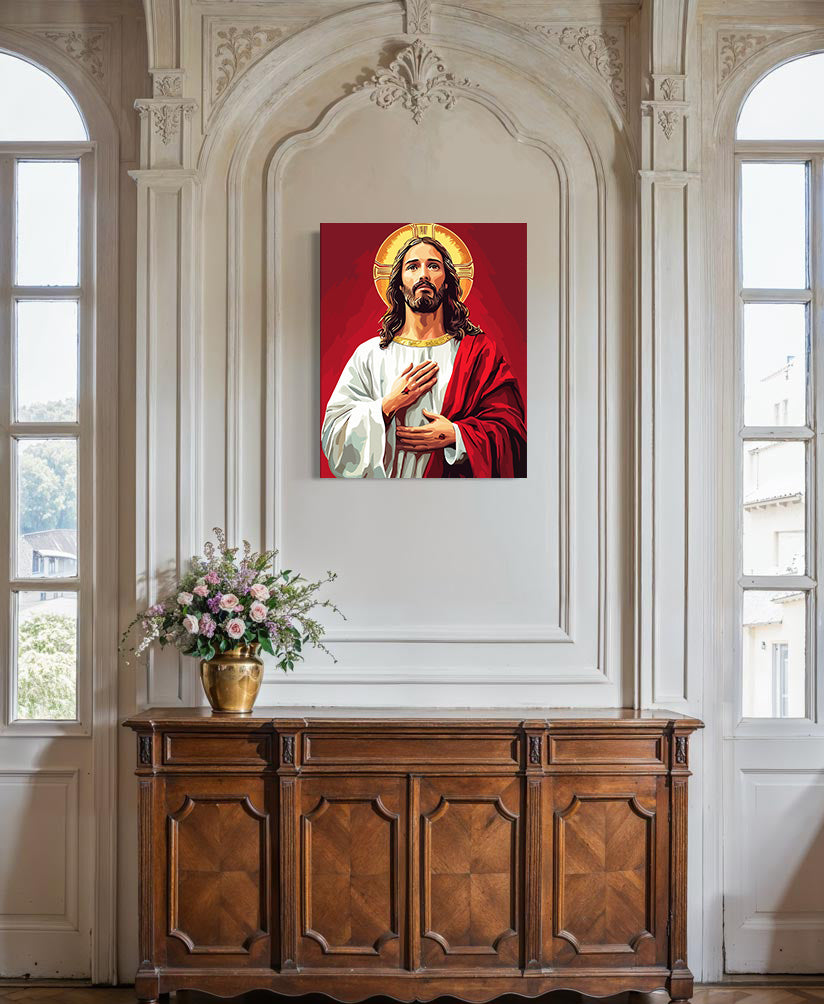 Set Pictură pe numere – Isus Hristos 6282