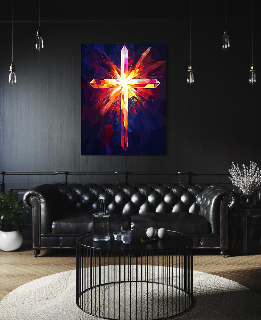 Set Pictură pe numere – Cruce Creștină 6290