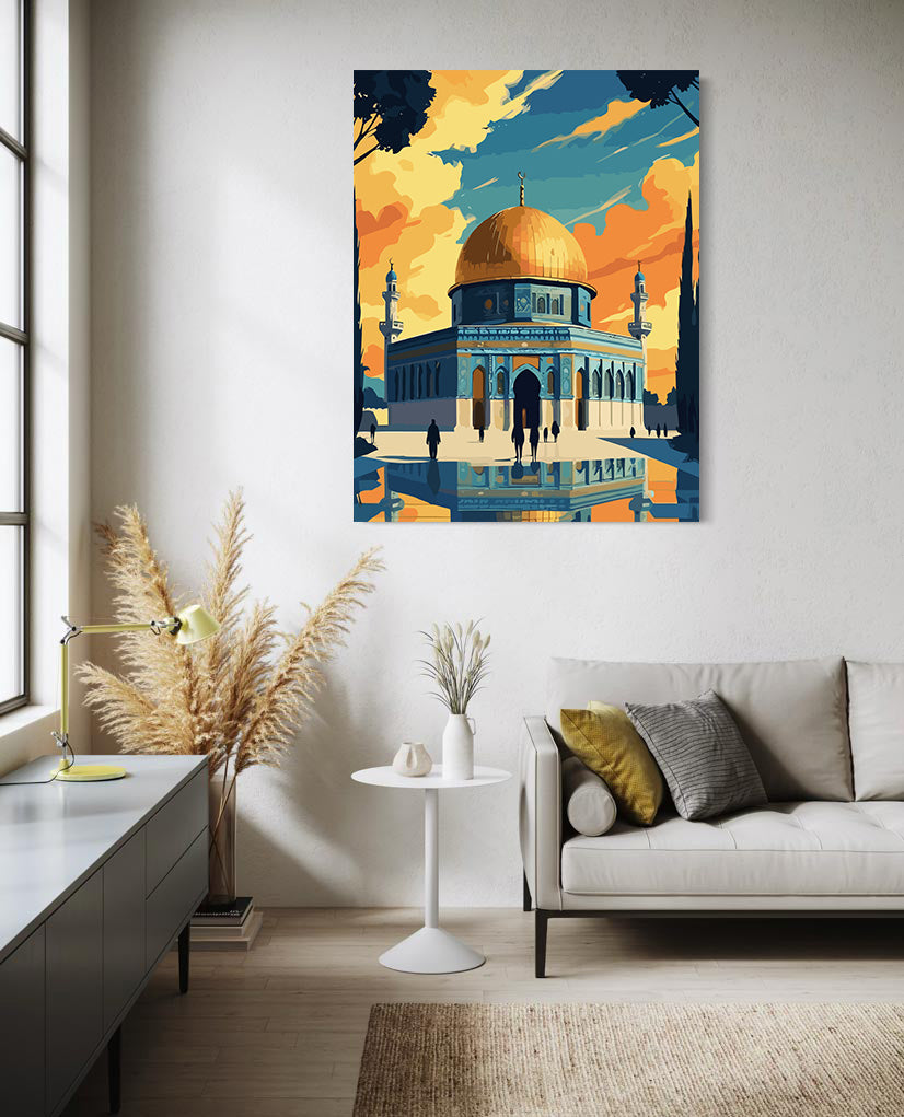 Set Pictură pe numere – Cupola Stâncii 6306