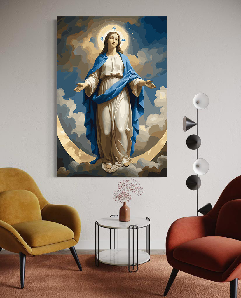 Set Pictură pe numere – Fecioara Maria 6307