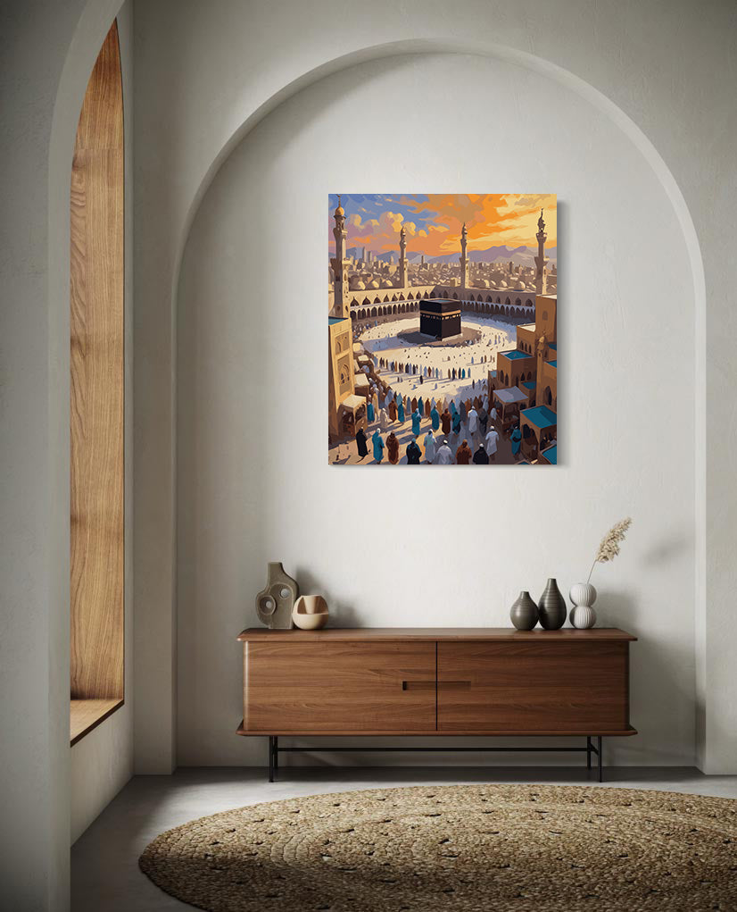 Set Pictură pe numere – Marea Moschee Din Mecca 6320