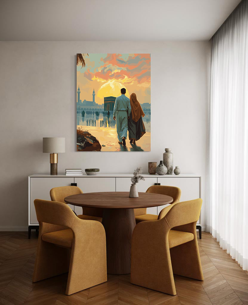 Set Pictură pe numere – Călătoria La Kaaba 6326