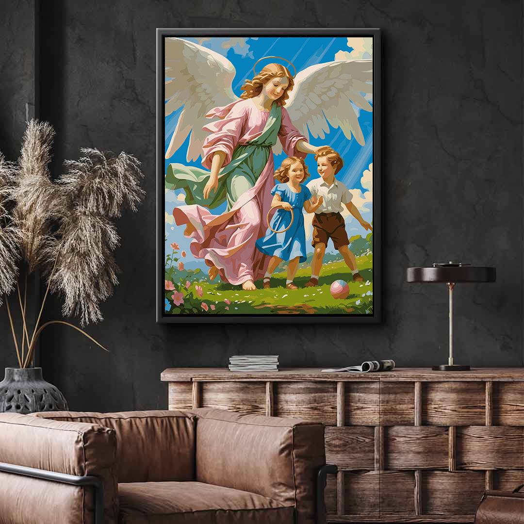 Set Pictură pe numere – Îngerul Păzitor 6335