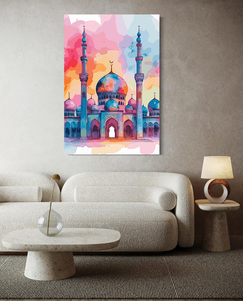 Set Pictură pe numere – Moschee La Apus 6336