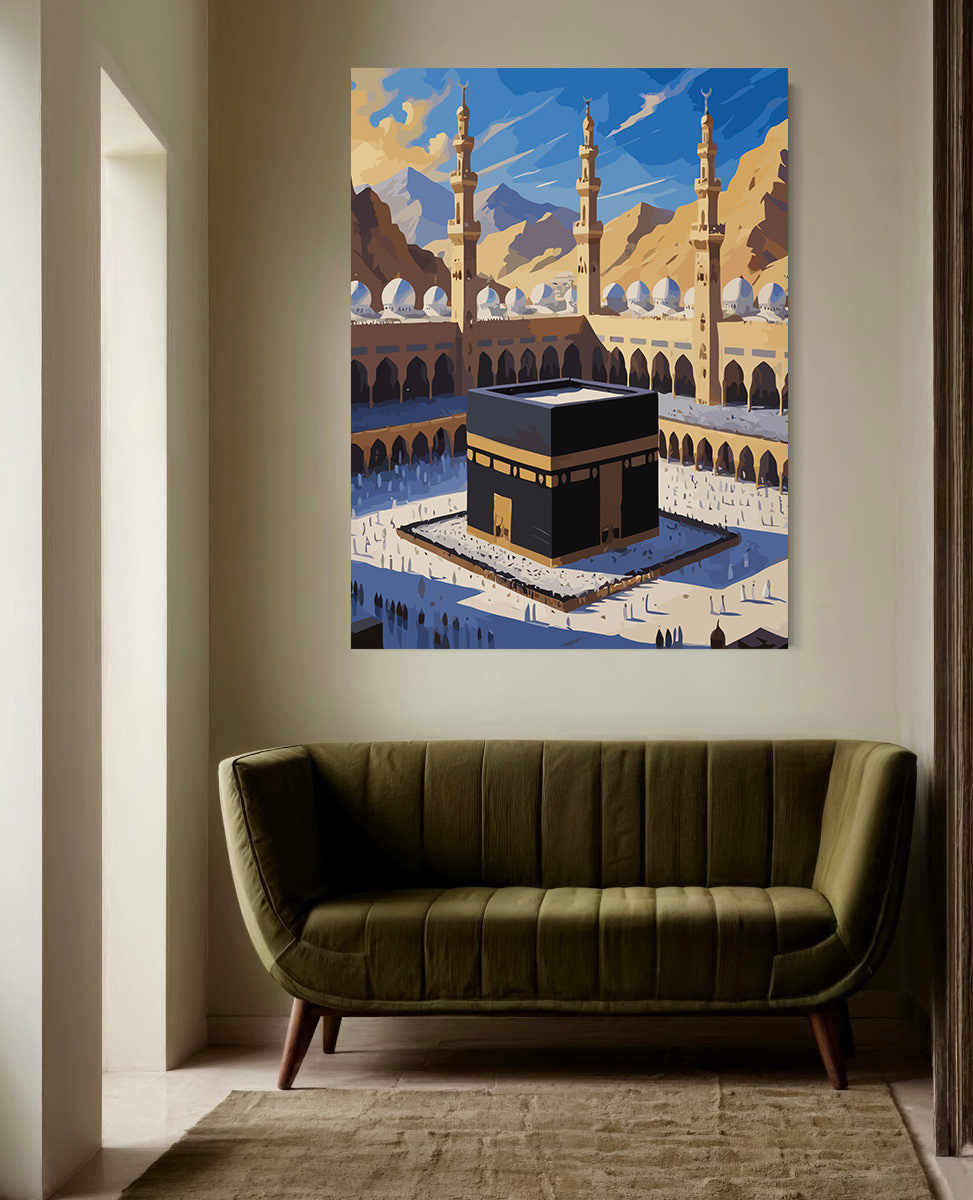 Set Pictură pe numere – Marea Moschee Din Mecca 6337