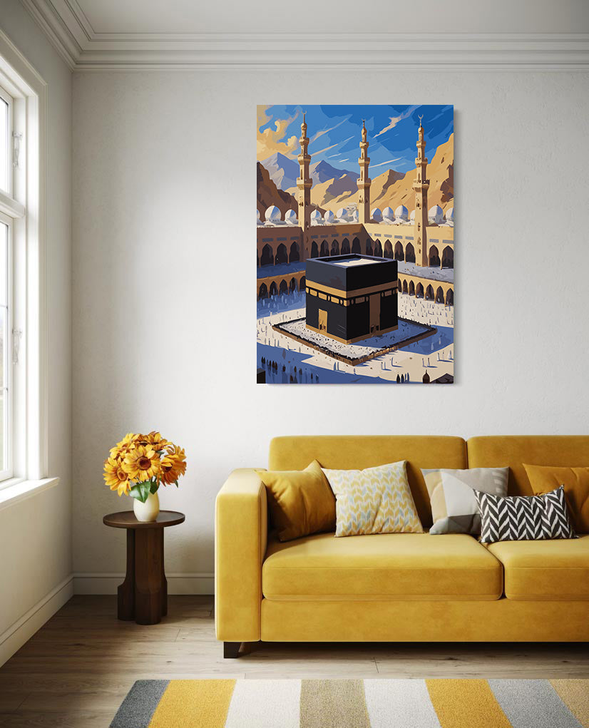 Set Pictură pe numere – Marea Moschee Din Mecca 6337