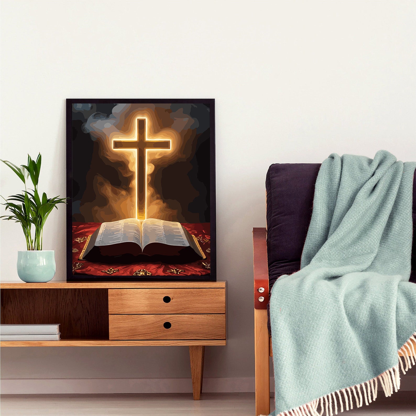 Set Pictură pe numere – Lumina Crucii 6342