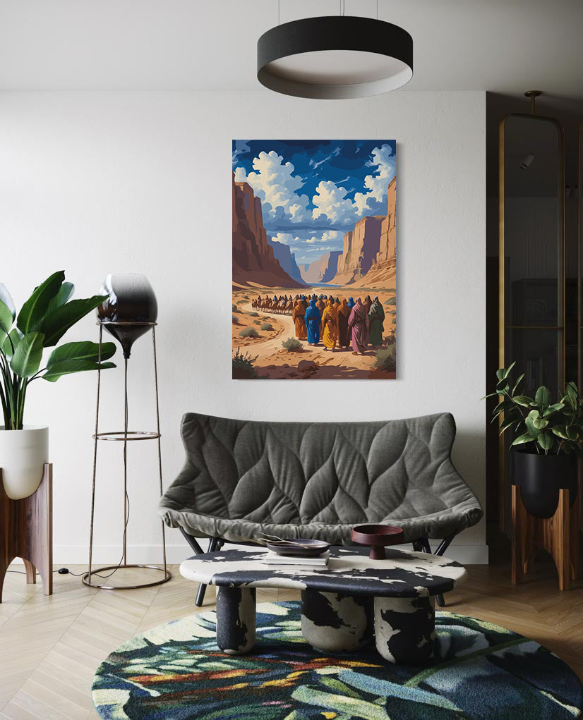 Set Pictură pe numere – Caravana Prin Deșert 6347