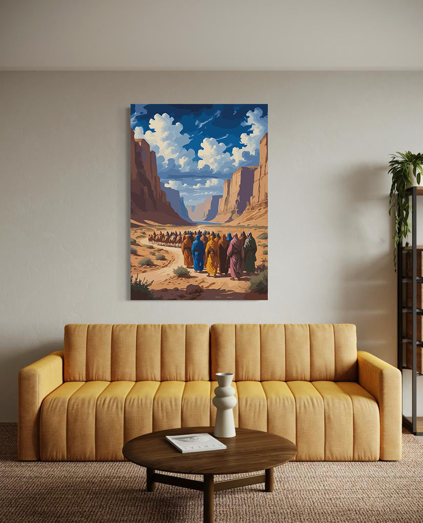 Set Pictură pe numere – Caravana Prin Deșert 6347